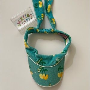 NEW Juicy Couture Y2K Terry Cherry Visor